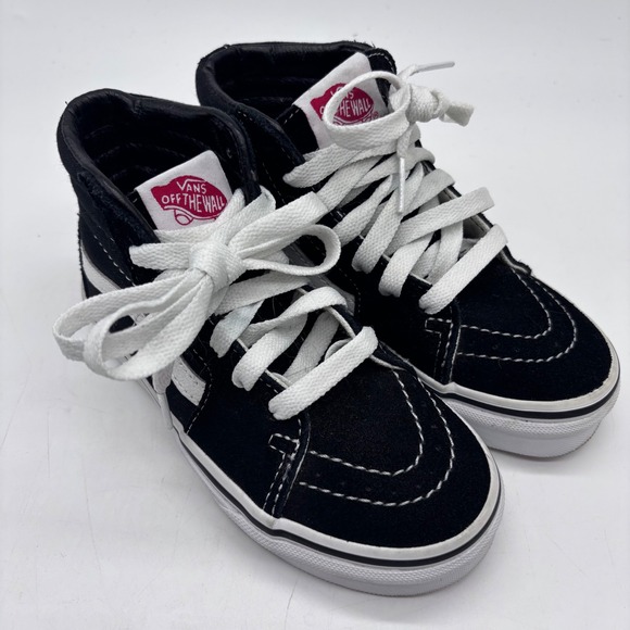 Vans Other - NEW Vans Kids Size 12 Black Sk8-Hi High Top Skate Sneakers Skater Streetwear